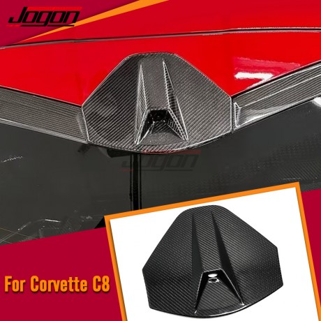 For Chevrolet Corvette C8 Stingray Coupe Z51 Z06 2020-2023 Carbon Fiber Car Proof Camera Cover Panel Trim Accessories