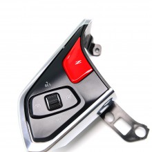 Blue/Red Replace Z Button Trim For Chevrolet C8 Corvette Stingray Z06 Coupe Z07 2020 2021 2022 Car Steering Wheel Control Button