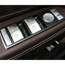 Mercedes Benz A B C E G Class W176 W204 W212 W166 X204 W218 X156 W463 CLA A45 Car Interior Door Window Lift Control Button Cover Trim