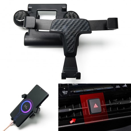 Air Vent Snap-on Gravity Phone Holder Custom Made For Toyota Highlander 2021