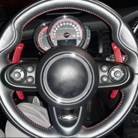 Real Carbon Fiber Replace Paddle Shifter For MINI Cooper One Clubman Countryman F56 F55 F54 F57 F60 Car Steering Wheel Extension