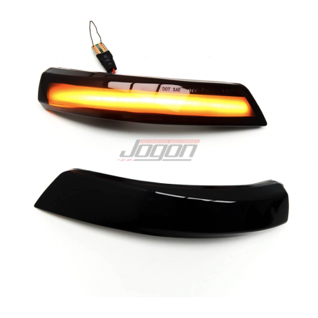 LED Dynamic Turn Signal Light Side Mirror Indicator Sequential For Ford Focus 3 MK2 08-11 Mk3 Mk3.5 2011-2018