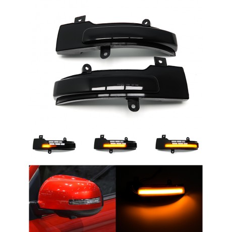 Mitsubishi Outlander Sport 2014-2010 ASX LED Dynamic Turn Signals Indicators 