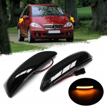 For Mercedes Benz A B Class W169 W245 04-08 prefacelift Side Wing Mirror LED Dynamic Turn Signal Light Blinker Lamp Indicator