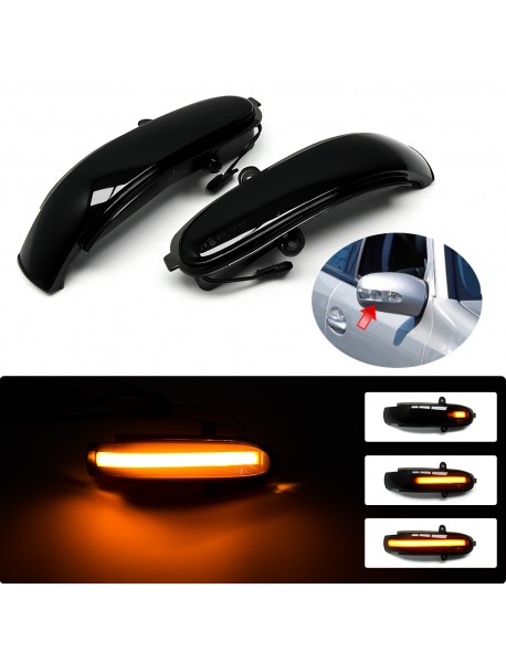 For Mercedes Benz E-Class W211 S211 G-Class W463 2003-2009 LED Dynamic Turn Signal Light Side Mirror Indicator