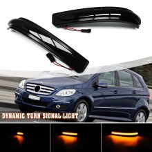 For Mercedes Benz A B Class W169 W245 08-12 Facelift Side Rearview Mirror LED Dynamic Turn Signal Light Blinker Lamp Indicator